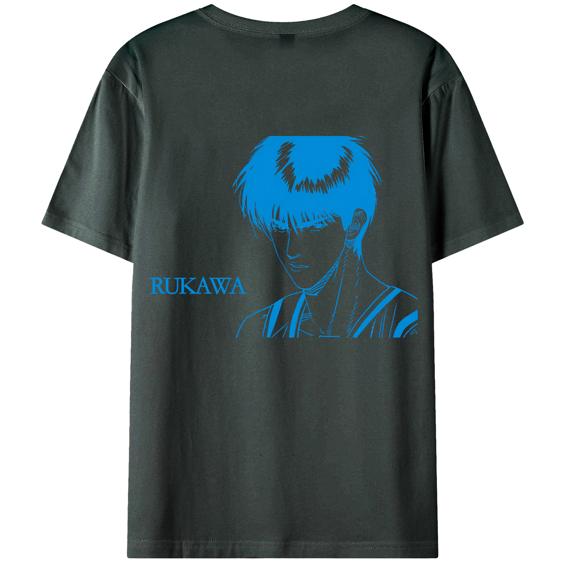 （画像用） SLAM DUNK／スラムダンク 綿100％ メンズ半袖Tシャツ（バックプリント） 通気性